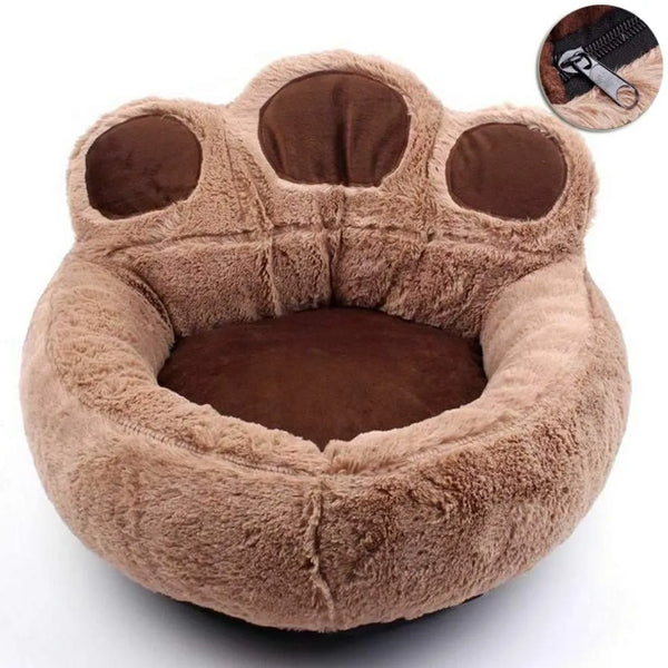 Cute Paw Pet Dog Cat Warm Bed - Premium  from CUTIEJONZ  - Just $26.33! Shop now at CUTIEJONZ 