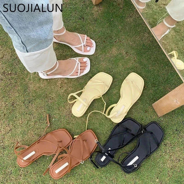 Women's SUOJIALUN Sandal Shoes - Premium  from CUTIEJONZ  - Just $30.21! Shop now at CUTIEJONZ 