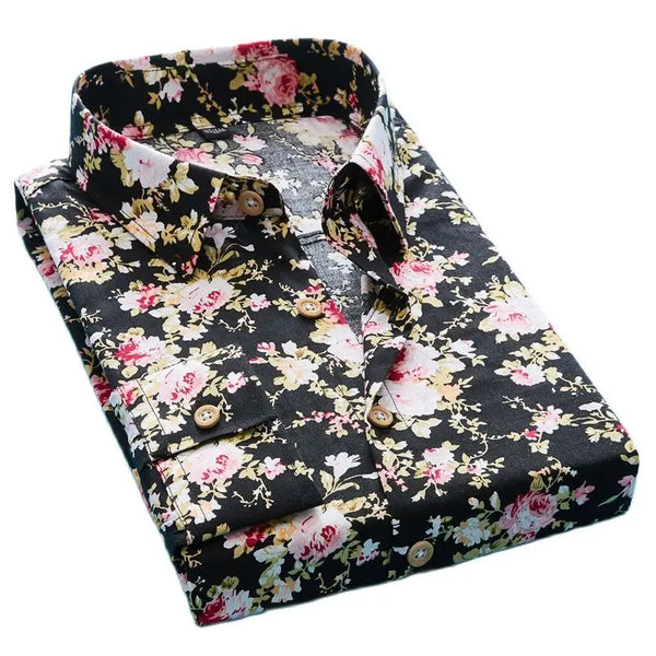 Men Casual Long-sleeve Shirt - Premium  from CUTIEJONZ  - Just $19.62! Shop now at CUTIEJONZ 