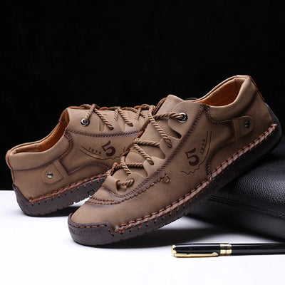 Men's Leather Shoes 8 - Premium  from YILIUJIUBA Store - Just $36.55! Shop now at CUTIEJONZ 